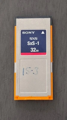Sony SxS - 1 - 32gb Memory Card SBS 32G1A for ARRI ALEXA VENICE PMW F3 F5 F55 - Image 1 of 4