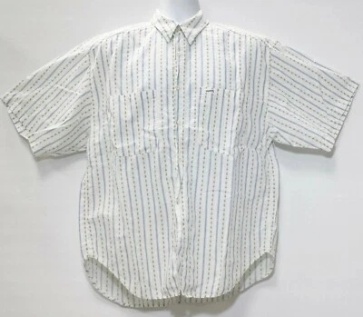 Vintage Guess Mens Shirt Large Georges Marciano White Short Sleeve Made In USA - Image 1 of 4