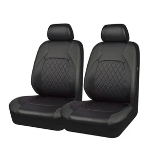Fit For Honda Civic 2000-2024 Leather Seat Cover Front Car Seat Covers Protector - Picture 1 of 11