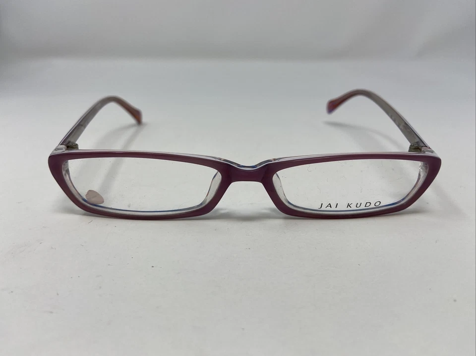 Monturas de gafas JAI KUDO 1706 P09 52-16-135 púrpura/cristal borde completo VC87 Foto 1 de 4