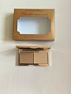 CHARLOTTE TILLBURY - FILMSTAR BRONZE & GLOW  HIGHLIGHTER PALETTE. LIGHT - MED - Image 1 of 2
