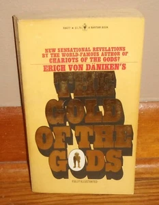 THE GOLD OF THE GODS-Ancient Aliens-ERICH VON DANIKEN-Chariots-Gods-SUPERB 1st! - Picture 1 of 9