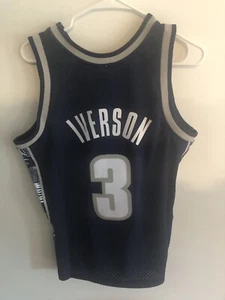 Mitchell & Ness Allen Iverson Hoyas Jersey Men’s Medium. New W Tags - Picture 1 of 5