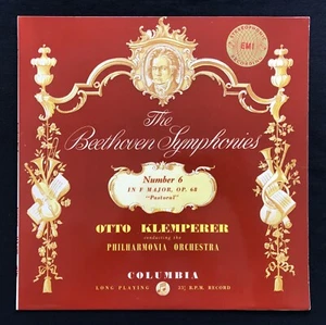 SAX 2260 Beethoven Symphony No 6 KLEMPERER Philharmonia T/s Columbia LP - Imagen 1 de 6