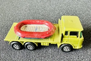 1970 Matchbox/Lesney No.58 DAF Girder Truck; Metallic Green, Superfast 1:64 Raft - Picture 1 of 5