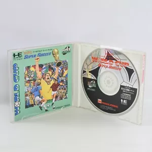 TECMO WORLD SUPER SOCCER PC Engine SCD ccc pe - Picture 1 of 2