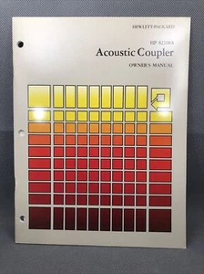 Acoplador acústico HP-IL HP82168A manual del propietario - Imagen 1 de 3