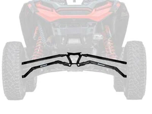 SuperATV Boxed HC Rear Radius Arms for Polaris RZR XP Turbo S - Black - Picture 1 of 9