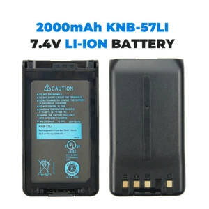 2000mAh KENWOOD KNB-57L Akumulator litowo-jonowy KNB-35L KNB-55L do radia TK-2360 TK-3360 - Zdjęcie 1 z 12