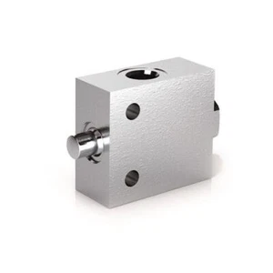 Hydraulic Double Lock Push Button End Stroke Valve, 3/8" Norm Closed V-101 DT NC - Picture 1 of 3