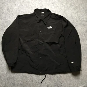 North Face Easy Wind Coaches Jacke Herren XL schwarz TNF Windwall Snap Skater - Bild 1 von 15