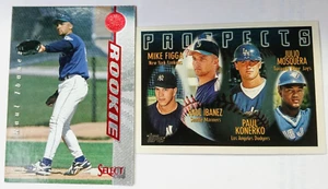1996 Topps Prospects Raul Ibanez/Paul Konerko #432 & 1997 Score Select RC - Picture 1 of 7