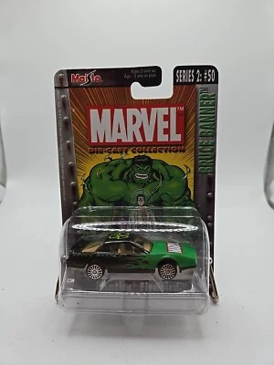 Maisto Marvel Die-Cast Bruce Banner Pontiac Firebird Chase #50 Ltd Series 2 Bin7 - Image 1 of 3