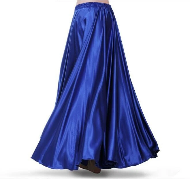 Wuchieal Falda De Danza Del Vientre Para Mujer, Faldas Completas De Gasa Tribal, Falda De Gladiador Animadora (negro