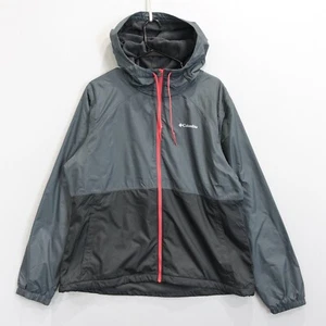 Columbia Ridge Lined Windbreaker Women's Size XL Jacket Casual Gray #055 - Picture 1 of 8