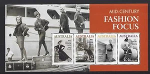 AUSTRALIA 2020 MITTE DES JAHRHUNDERTS MODE FOCUS MINIATURBLATT UNMONTIERT NEUWERTIG, NEUWERTIG - Bild 1 von 1