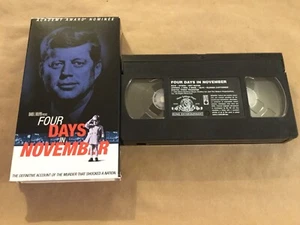Four Days In November 1964 VHS Tape, JFK Kennedy Assassination Documentary Film - Bild 1 von 6