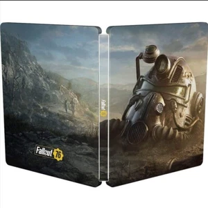 Sellado Nuevo Oficial PS4 Bethesda Fallout 76 Edición de Coleccionista Steelbook - Imagen 1 de 4