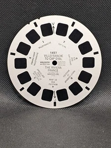 VIEW-MASTER REEL, FRANCE - VILLEFRANCHE TO CAP D'AIL - 1427, SAWYER'S, 1956 - Picture 1 of 2