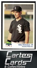 Mike Robertson 1992 Classic Best Sarasota White Sox #20  Chicago