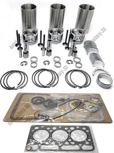 Overhaul Rebuild Kit for Komatsu PC28UU PC20-7 PC25-1 Engine Piston Ring Gasket - Picture 1 of 7