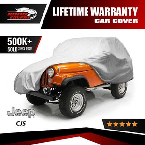 JEEP CJ5 SUV CAR COVER 1967 1968 1969 1970 1971 1972 - Picture 1 of 11