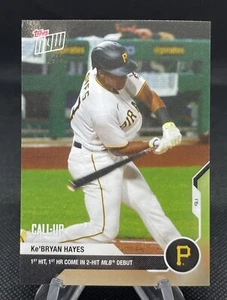 Ke'Bryan Hayes Rookie 🔥 2020 Topps Now MLB DEBUT Call Up #193 KeBryan Hayes  - Picture 1 of 4