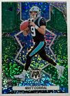 2022 Mosaic Football Matt Corral Green Sparkle Rookie Parallel. 10 Or Less Made
