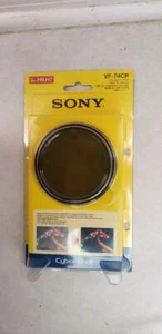 Sony Cyber-shot VF-74CP Circular PL Lens 74mm Filter - Picture 1 of 6