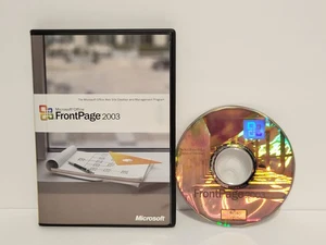 Microsoft Office FrontPage 2003 for Windows w/ PRODUCT KEY Full Version RETAIL - Afbeelding 1 van 6