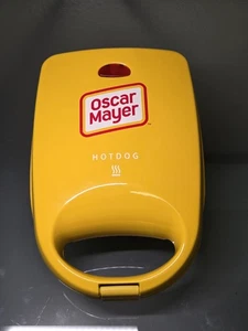 Oscar Mayer Hot Dog & Corn Dog Yellow Maker Griddle - Tested Working - Picture 1 of 4