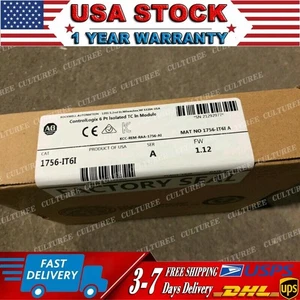 New Sealed AB 1756-IT6I Analog Isolated Input Thermocouple Module US Free Tax - Picture 1 of 1