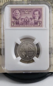 Cuarto ATB MS 2019-P - Misiones de San Antonio - con sello de Álamo de Estados Unidos - ¡Bonito! W2 - Imagen 1 de 8