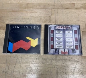 Vintage 80's Foreigner Lot of 2 CD Records (1982) / Agent Provocateur (1984) - Picture 1 of 12