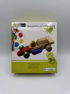Holzauto zum Bemalen Malen Kreativität Kunst DIY Auto - Bild 1 von 4