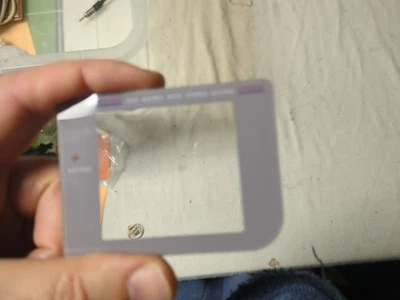 Plastic SCREEN LENS COVER FOR NINTENDO ORIGINAL GAMEBOY. OEM  - Image 1 of 4