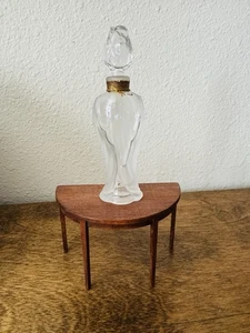 Vintage Guerlain Shalimar Rosebud French Perfume empty Bottle France 5” Rose - Picture 1 of 10