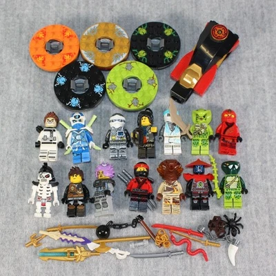 LEGO NINJAGO Minifigures Mini Figures Spinner Stands Weapons 2010s Mixed Lot 1 - Bild 1 von 4
