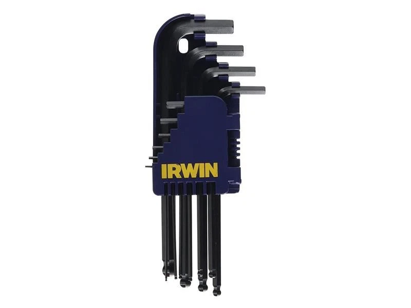 IRWIN® Set Kekunci Hex Lengan Panjang Hujung Bola, 10 Keping, Metrik - Image 1 of 2