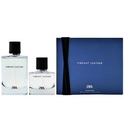 Zara Vibrant Leather Men Eau de Parfum 100 ML (3.38 fl oz) + 60 ML (2.03 fl oz) - Image 1 of 4