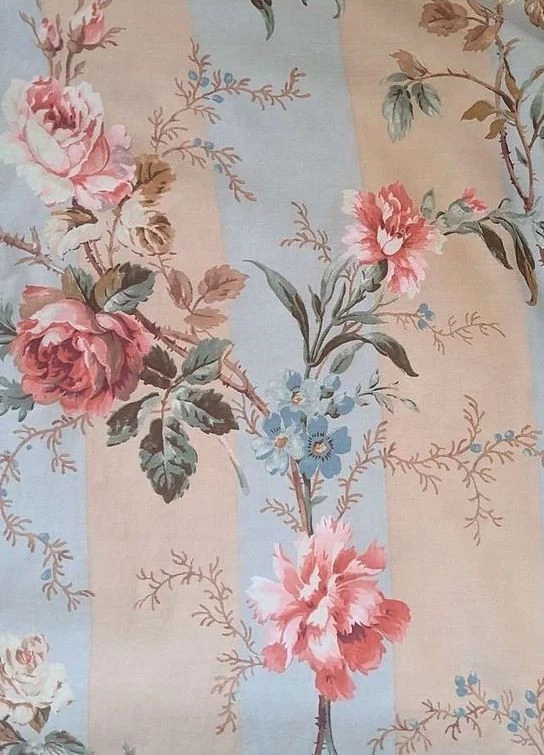 NEW Ralph Lauren HIGHFIELDS FLORAL Cotton Sateen Designer Fabric Remnants Pieces - Image 1 of 1