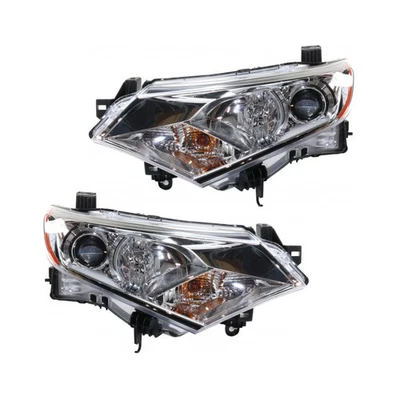 For Nissan Quest 2012-2017 Headlight Driver & Passenger Side | Pair | Halogen Foto 1 de 4