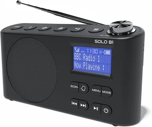 DAB/DAB+ & FM Portable Digital Radio | Bluetooth | Rechargeable Battery | Dual - Picture 1 of 8