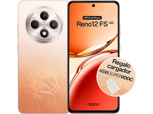 Móvil - OPPO Reno 12 FS 4G, Orange, 512 GB, 8 GB 6.67" AMOLED Full HD+ 120 Hz - Imagen 1 de 10