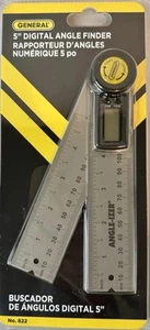 GENERAL TOOLS 5” Digital Angle Finder, Model # 822 NEW MISSING BATTERY - Picture 1 of 1