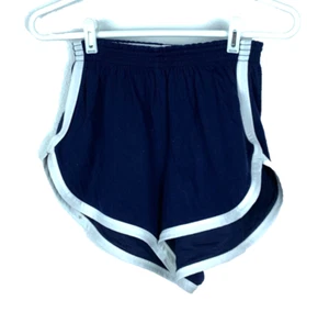 Vintage 70s Dodger Sportswear Blue White Track Shorts Large 36-38 - Picture 1 of 3