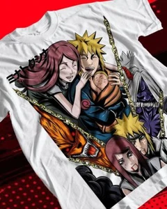 Minato Uzumaki T-Shirt Naruto Itachi Anime Manga Unisex Shirt Soft Tee alle Größen - Bild 1 von 5