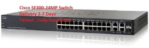 Cisco SF300-24MP 24 Port Poe Managed Switch Delivery 2-7 days - Picture 1 of 2