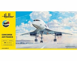 Heller Aérospatiale-BAC Concorde Air France Starter Kit 1:72 56469 modellismo - Foto 1 di 6