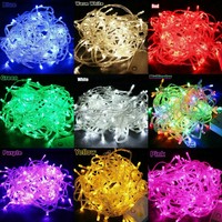 100 LED 10M Tree Fairy String Party Lights Waterproof Color Lamp